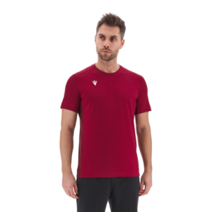 Camiseta de algodón cuello redondo