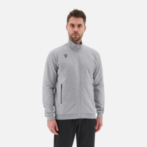 Sudadera de cuello alto con cremallera enteriza