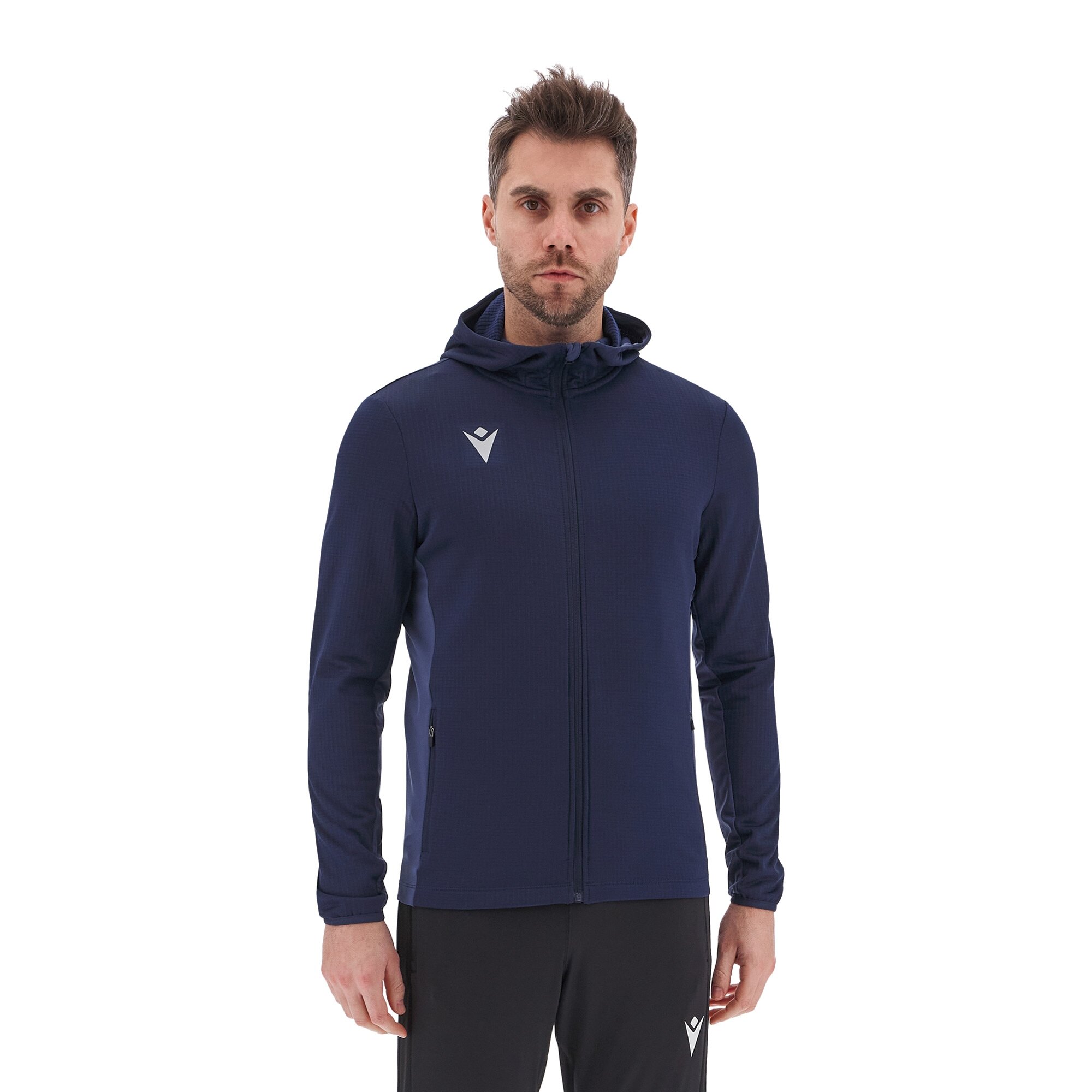 Sudadera con cremallera y capucha