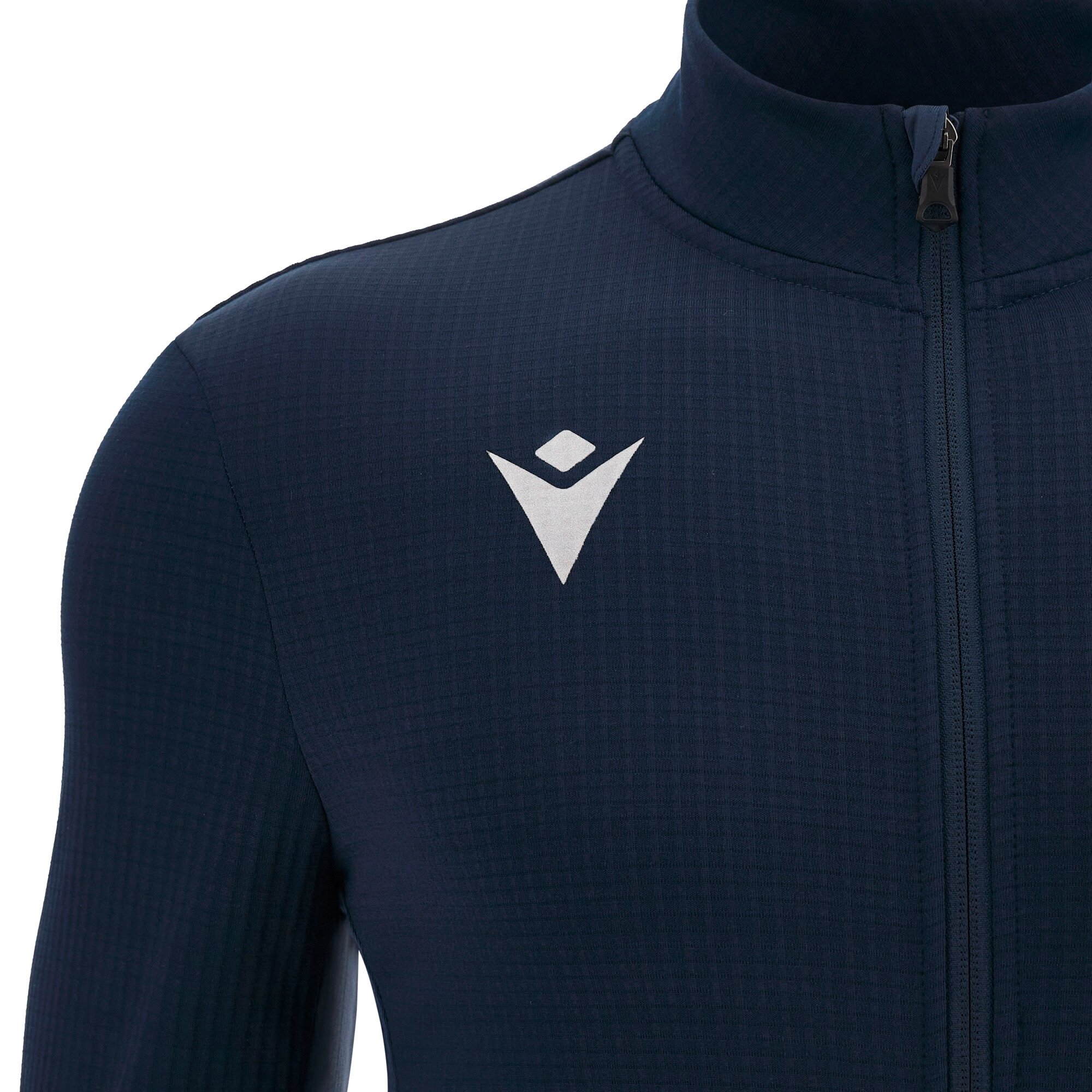 Sudadera con cremallera en tejido 3D - Imagen 2